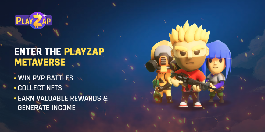 PlayZap - The Future Of P2E Gaming Is Ready To Be Released 
On Infinite Launch