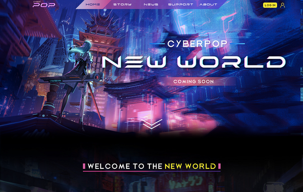 CYBERPOP - An Open-World UGC Blockchain Metaverse Game Combined with Exploration, Combat and X-To-Earn is ready to be launched on Infinite Launch